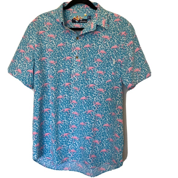 chubbies flamingo shirt